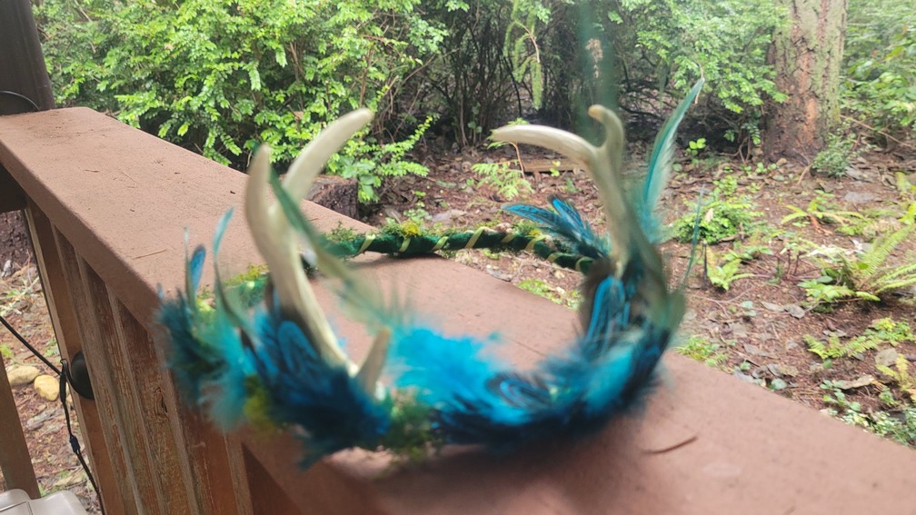 View more about Antler Hair Wreaths